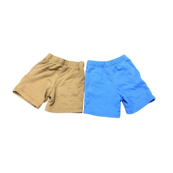 Garanimals Toddler Boys Shorts 3T Bundle Brown Blue Pockets Cotton Blend - Picture 2 of 5